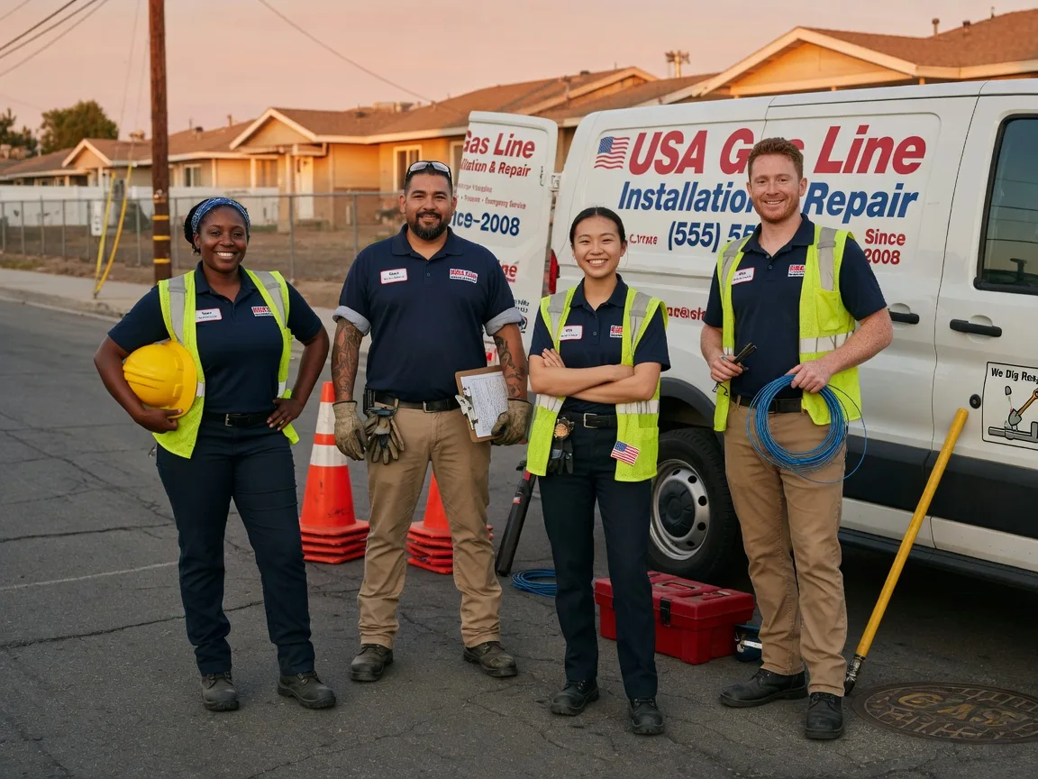 Gas Line Installation company in Peachland, NC